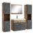 Chestnut Oak with Dark Grey